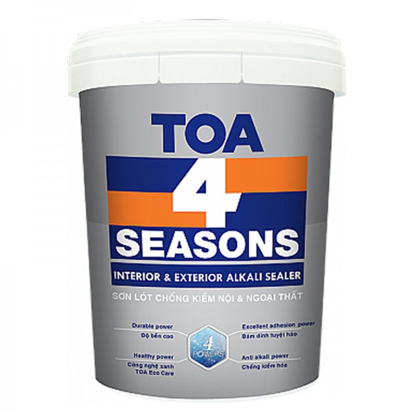 Sơn lót chống kiềm TOA 4 Seasons Interior & Exterior Alkali Sealer