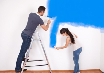 Cách pha chế màu xanh da trời chuẩn để sơn nhà