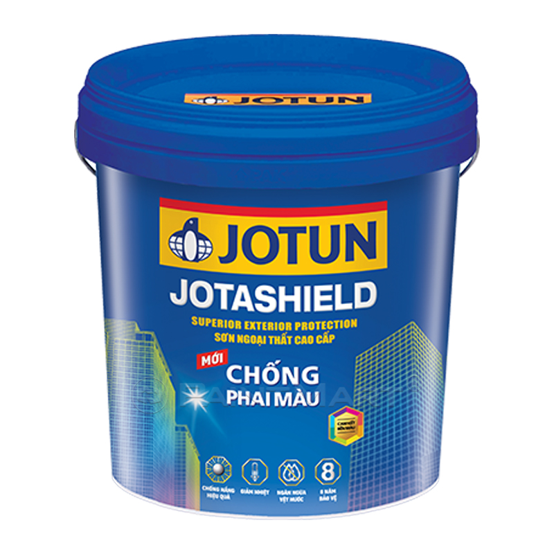 hướng dẫn sử dụng sơn Jotun, Sơn Jotun Jotashield chống phai màu 