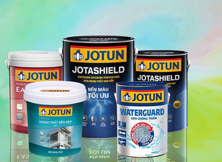 thùng sơn Jotun Jotashield bền màu tối ưu